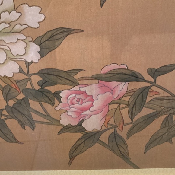 2 Vintage Traditional Chinese
Silk Paintings. - Picture 4 of 16